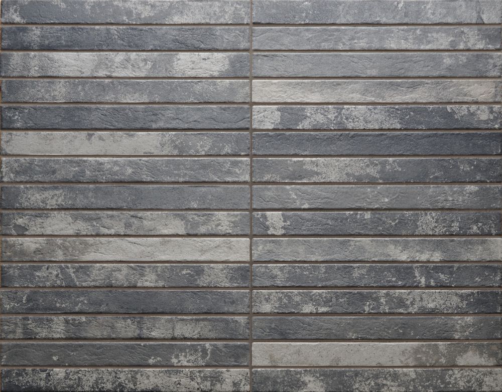 Ригельная плитка Rondine Harlem Dark Grey 450x48x9,5