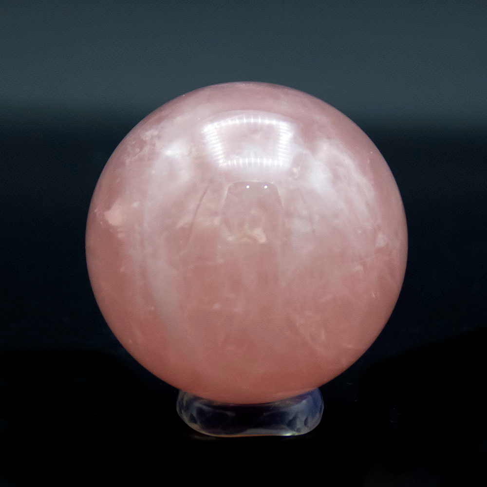 Шар 46мм розовый кварц 135.0