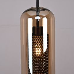 Подвесной Светильник Catch Amber Cylinder S D15 By Imperiumloft