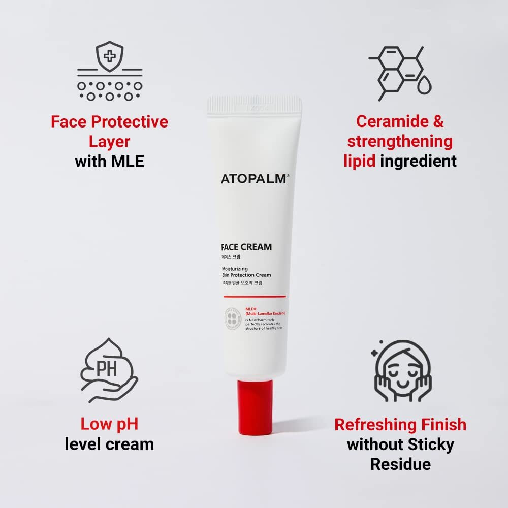 ATOPALM MLE Face Cream - Восстанавливающий крем c ламеллярной эмульсией