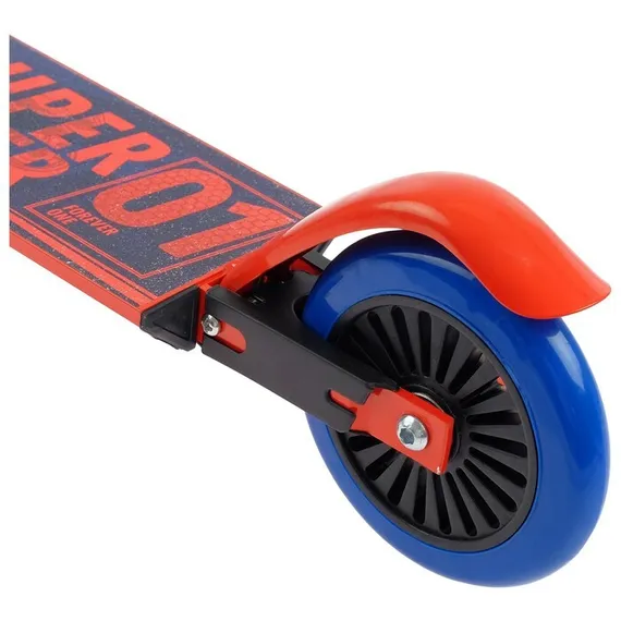 Самокат-снегокат зимний 2 в 1 Super Rider, цвет красный