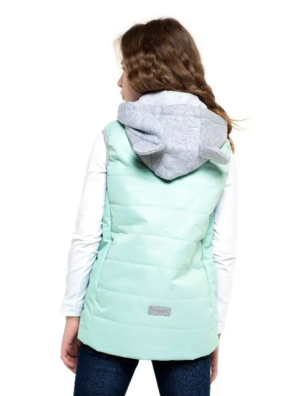 Жилет утепленный стеганый с ушками