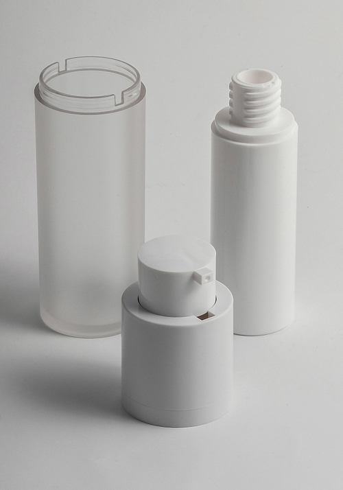 Вакуумный дозатор матовый/белый