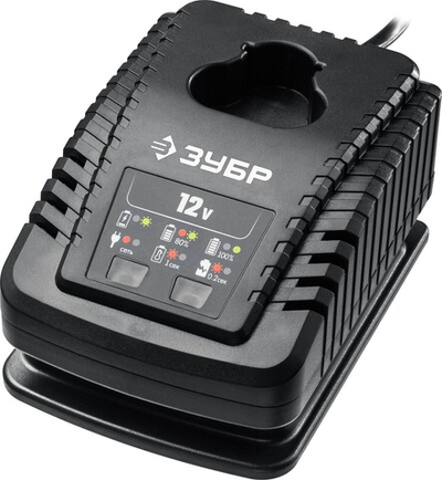 ЗУБР T7, 12 В, 2 А, зарядное устройство для Li-Ion АКБ, Профессионал (RT7-12-2)