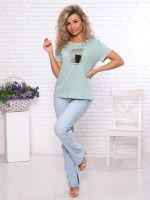 Притяжение - футболка зеленый Iv-capriz (Акция)