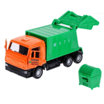 Машина металлическая КАМАЗ - МУСОРОВОЗ 12 см, открыв. двери арт. SB-16-25WB ТЕХНОПАРК