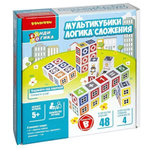 Логическая игра "Мультикубики. Логика сложения" (Bondibon)