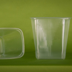 Контейнер с крышкой ПРЯМОУГОЛЬНЫЙ (100шт/10уп) УПАКС-ЮНИТИ