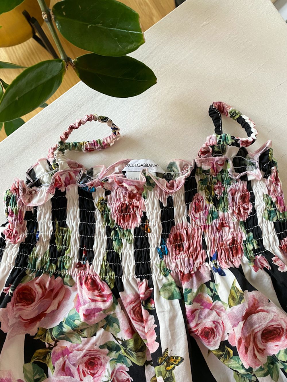 Новый хлопковый ромпер Dolce&Gabbana, 86