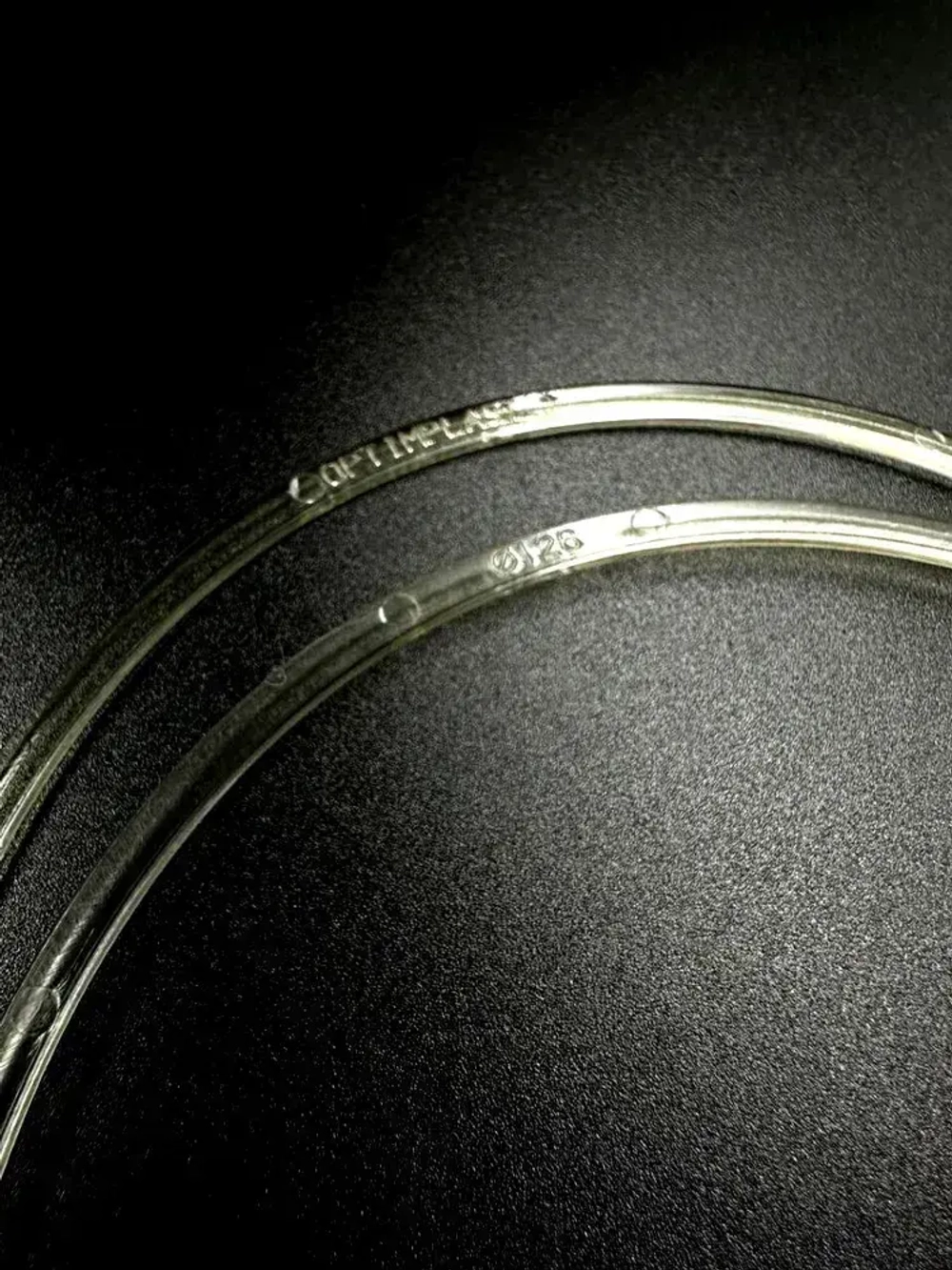 Термокольцо прозрачное для натяжного потолка диаметр 126мм 5 шт