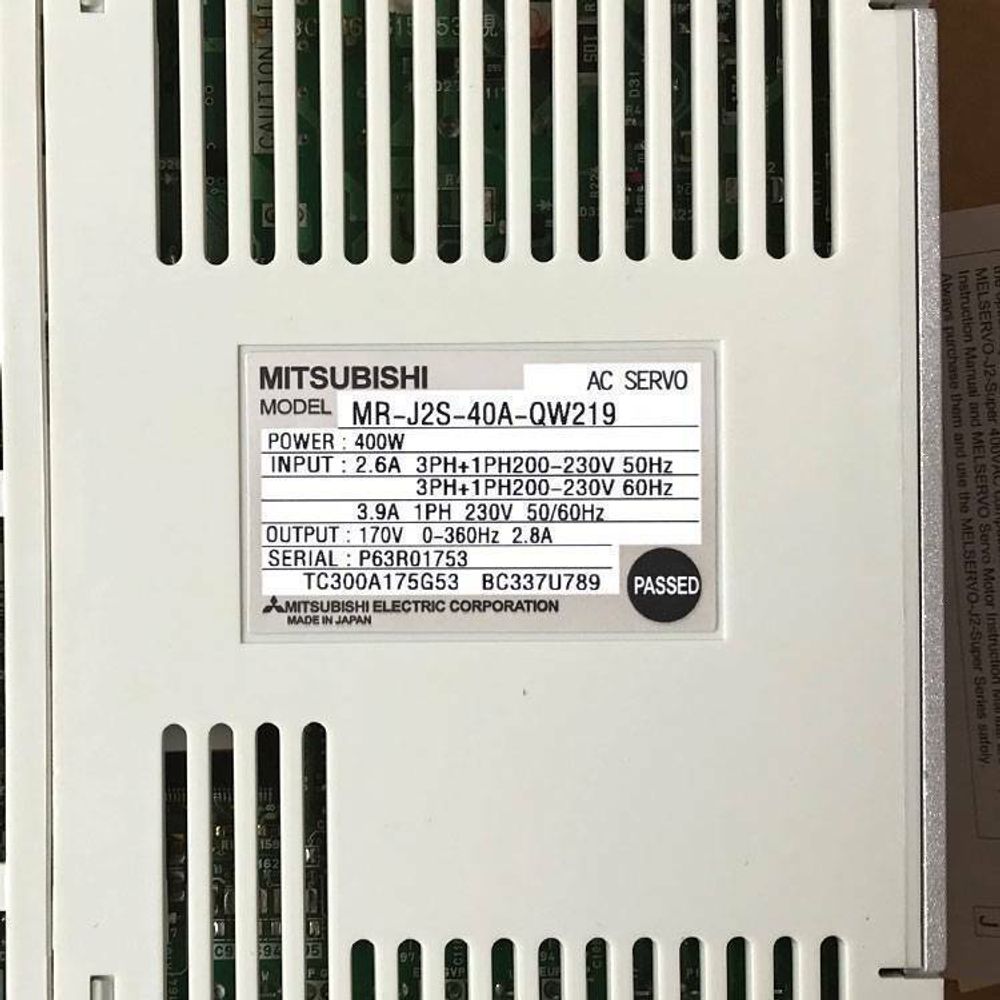 MR-J2S-40A-QW219