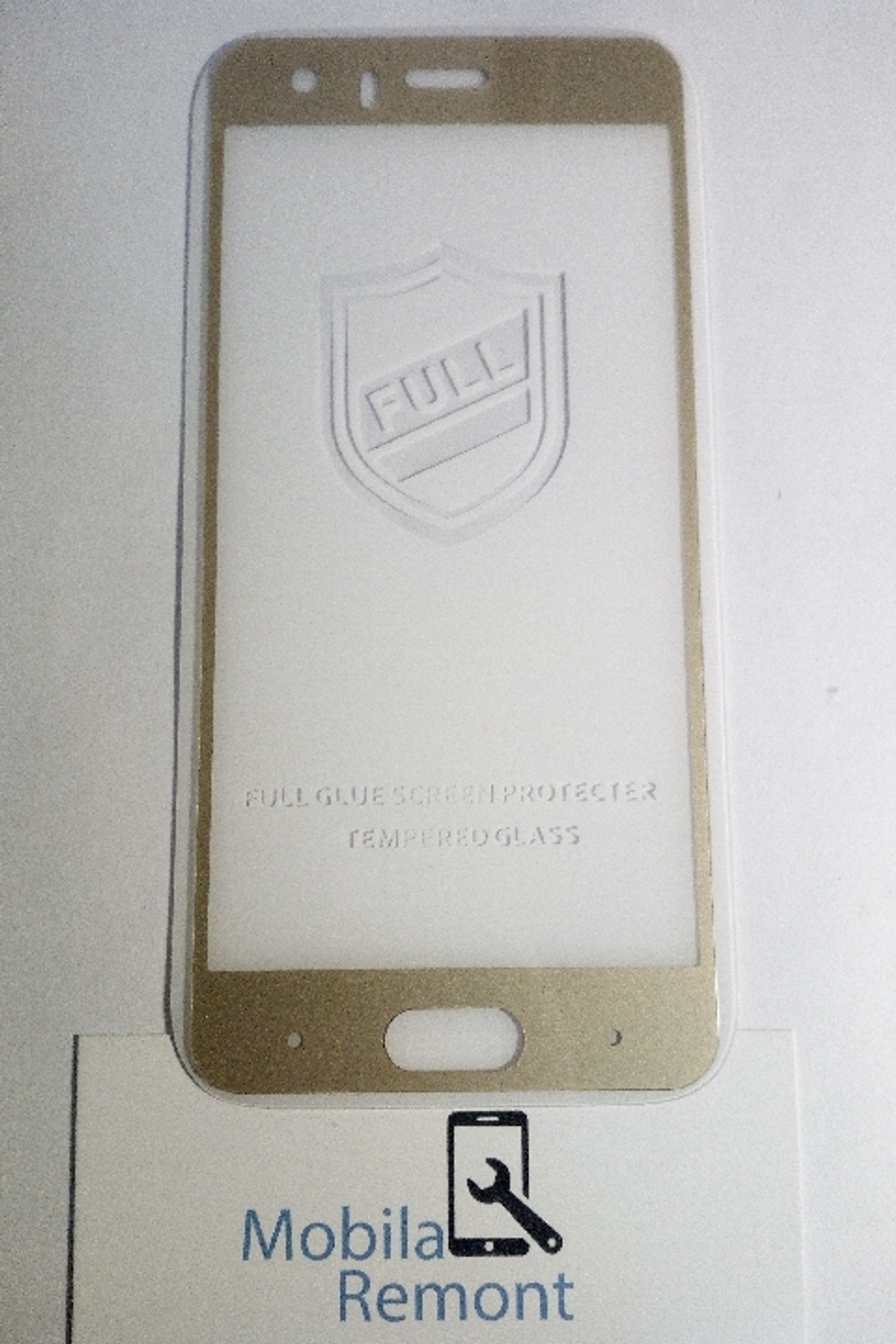Защитное стекло "Полное покрытие" Huawei Honor 9/9 Premium Золото