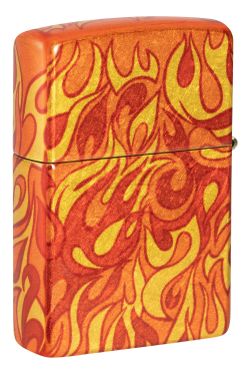 Зажигалка Zippo Fire с покрытием 540 Tumbled Brass (48981) 6