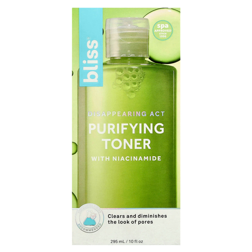 Bliss, Очищающий тоник Disappearing Act с ниацинамидом, 295 мл (10 жидк. Унций)