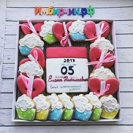 Имбирные пряники подарок