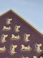 Платок коричневый Celine