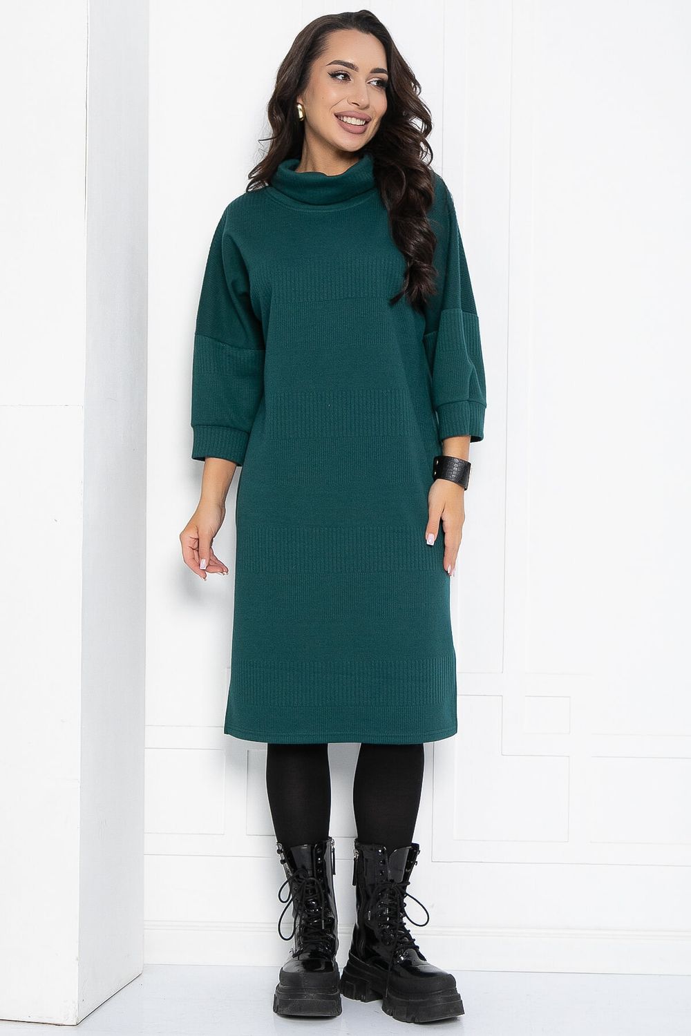 Платье Никс (изумрудное) П14963-4М LT Collection