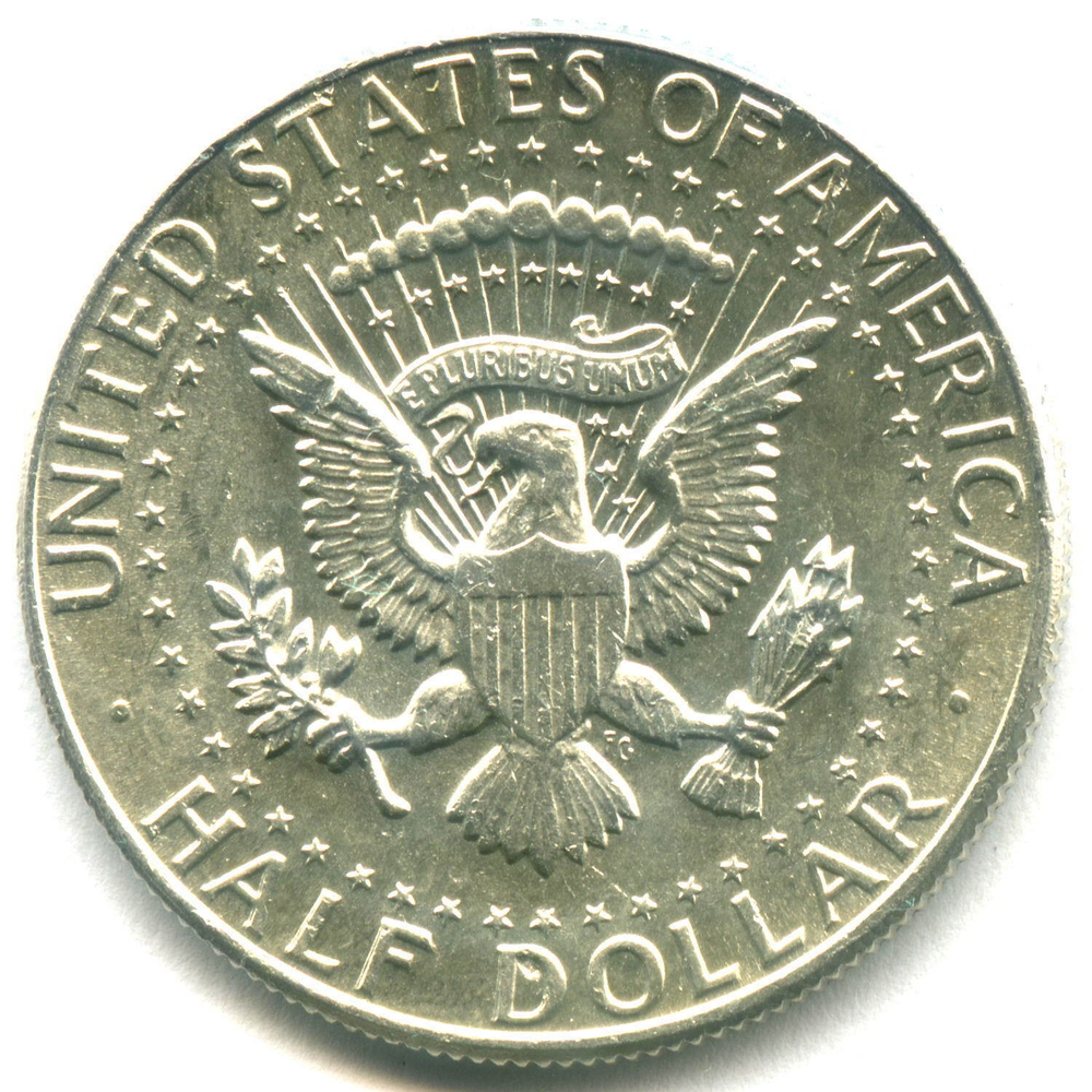1/2 доллара 1964. США AU (Кеннеди)
