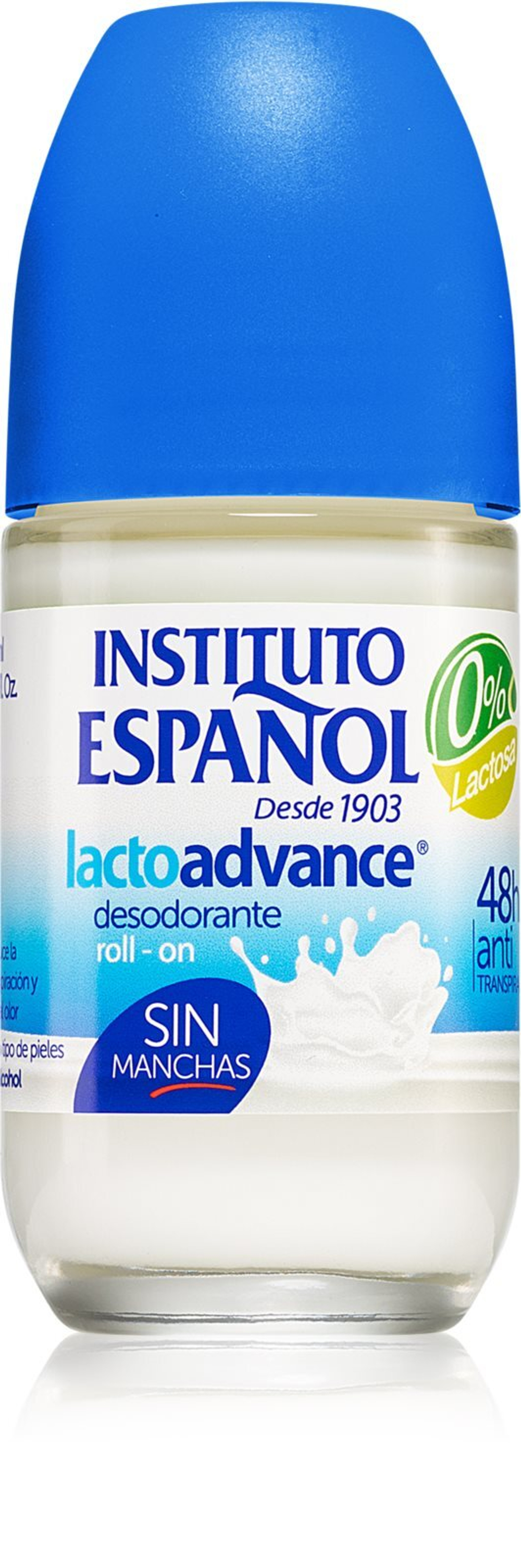 Instituto Español Lacto Advance - шариковый дезодорант /   75  ml  / GTIN 8411047108277