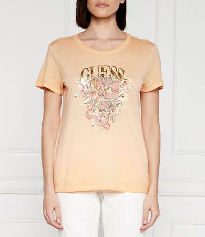 Футболка DRAGON EASY GUESS - оранжевый(W4GI50 K9SN1)