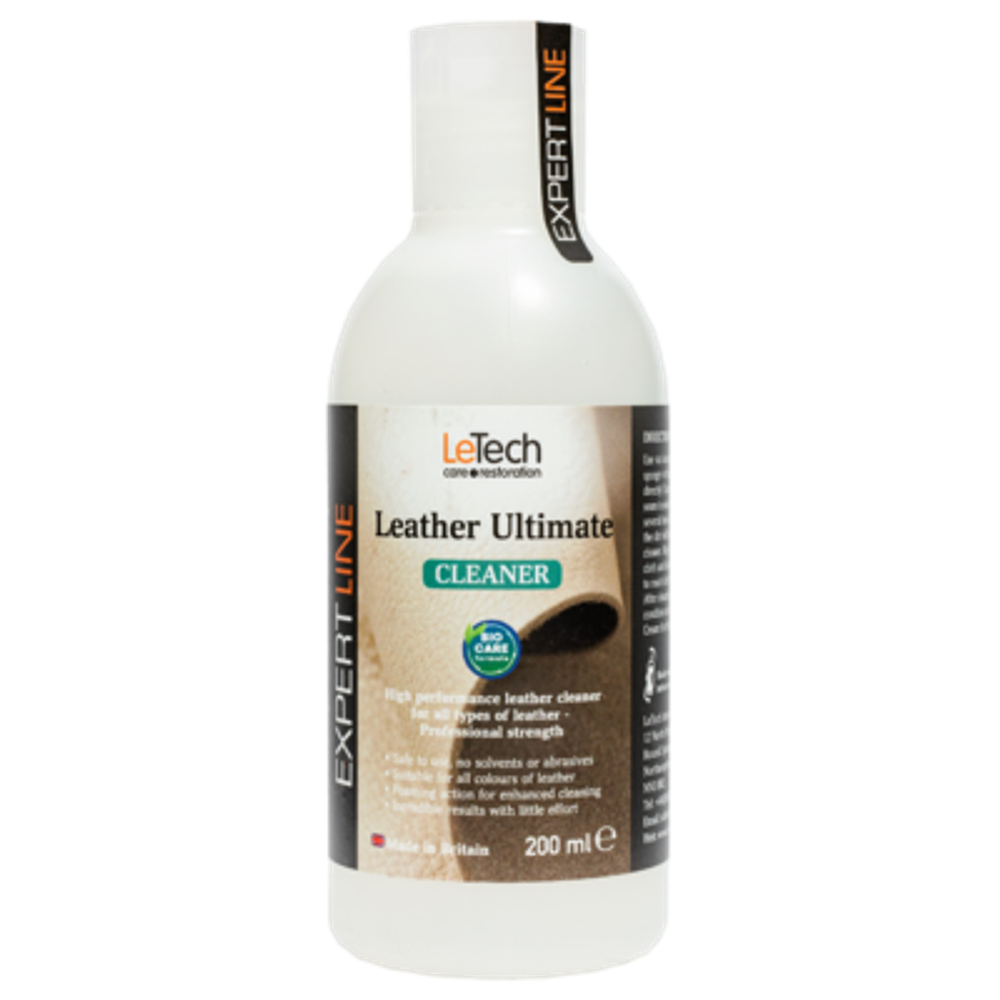 LeTech средство для чистки кожи (Leather Ultimate Cleaner Biocare Formula) Expert Line 200мл