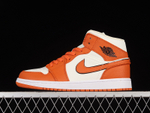 Купить кроссовки Nike Air Jordan 1 Mid SE Sport Spice в баскетбольном магазине futbasket.ru