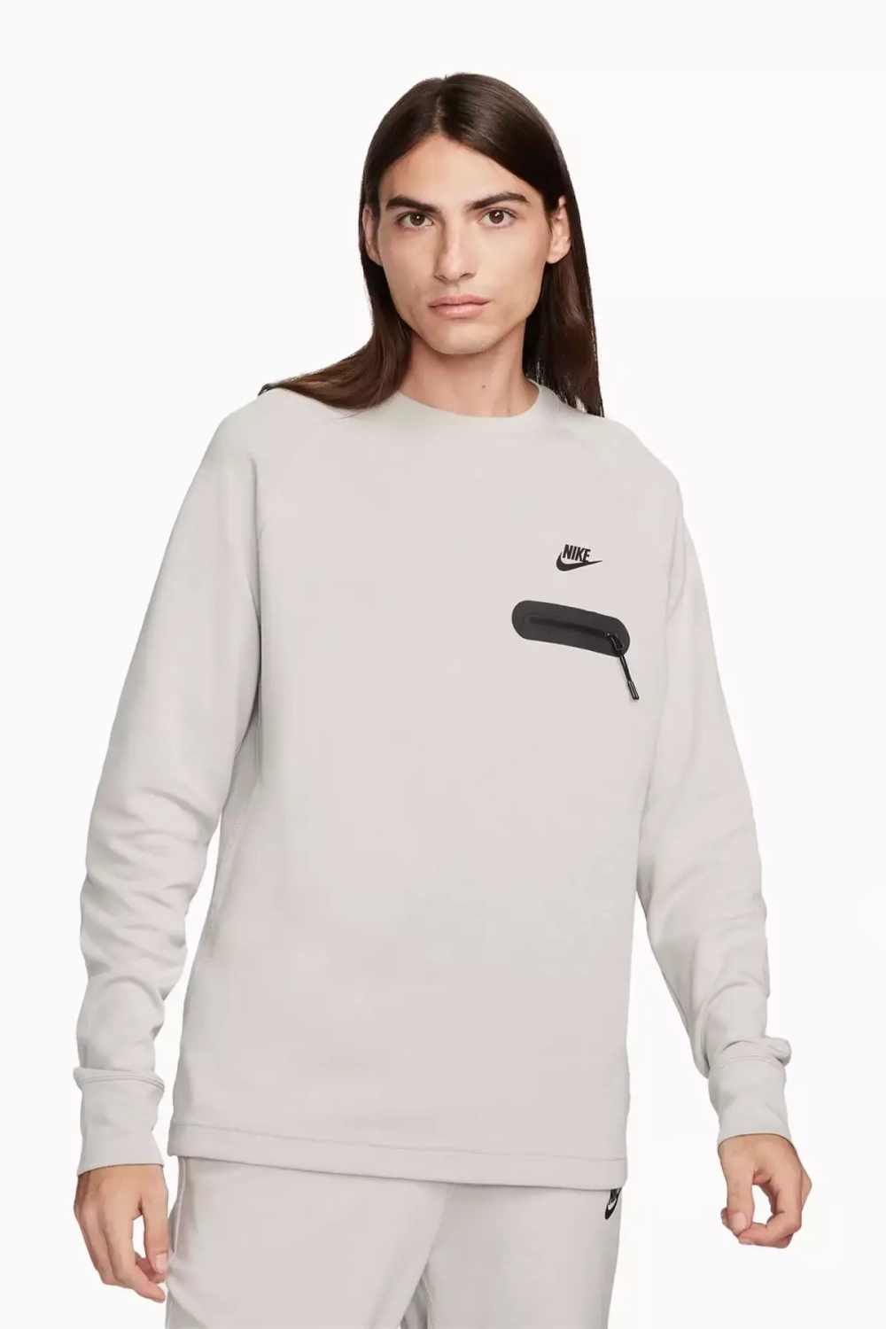 Футболка Nike Tech Fleece Lightweight LS - серый