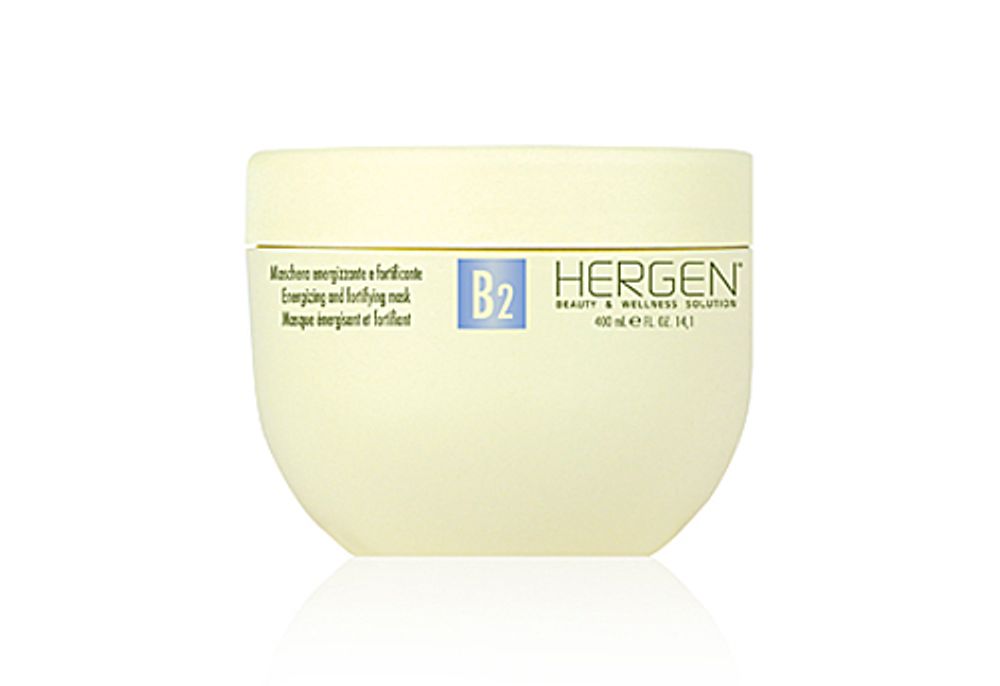 Энергетическая и укрепляющая крем-маска для волос Hergen Blue, BES, B2, 400 мл