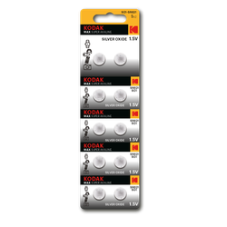 Батарейки Kodak SG1 SR621, SR60 MAX Silver Oxid Button Cell