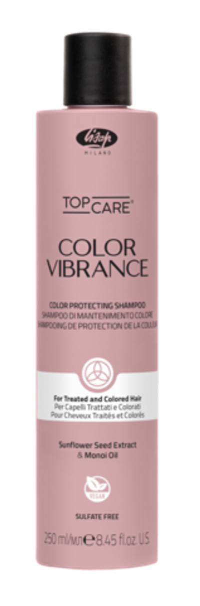 Шампунь для сохранения цвета для окрашенных волос - Lisap Color protecting shampoo 250 мл