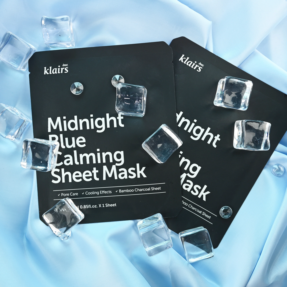 Dear Klairs Midnight Blue Calming Sheet Mask 1шт