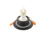 DK3016-BK Встраиваемый светильник влагозащ., IP 65, 50 Вт, GU10, черный, алюминий