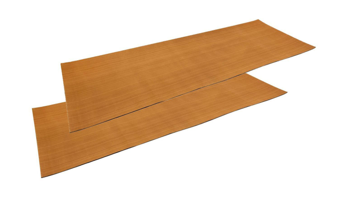 Покрытие палубное EVA, 2400х900х6мм, самоклеящееся, светло-коричневое, тип "C", упаковка 2 листа, Marine Rocket