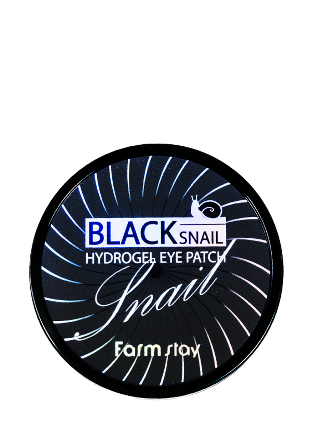 FarmStay Black Snail Hydrogel Eye Patch Гидрогелевые патчи для глаз с муцином черной улитки (30 пар)