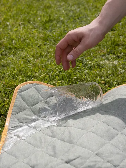 Плед для пикника и отдыха на пляже smart picnic, шалфей