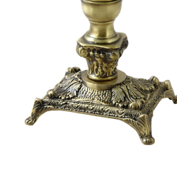 Bello De Bronze Канделябр Джустиса, антик