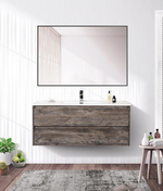 Тумба подвесная с раковиной BelBagno KRAFT-1200-2C-SO-PP