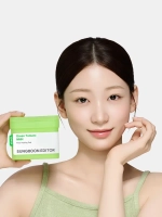 Sungboon Editor Отшелушивающие тонер-пэды для глубокого очищения и сужения пор Green Tomato NMN Pore Peeling Pad 60 шт