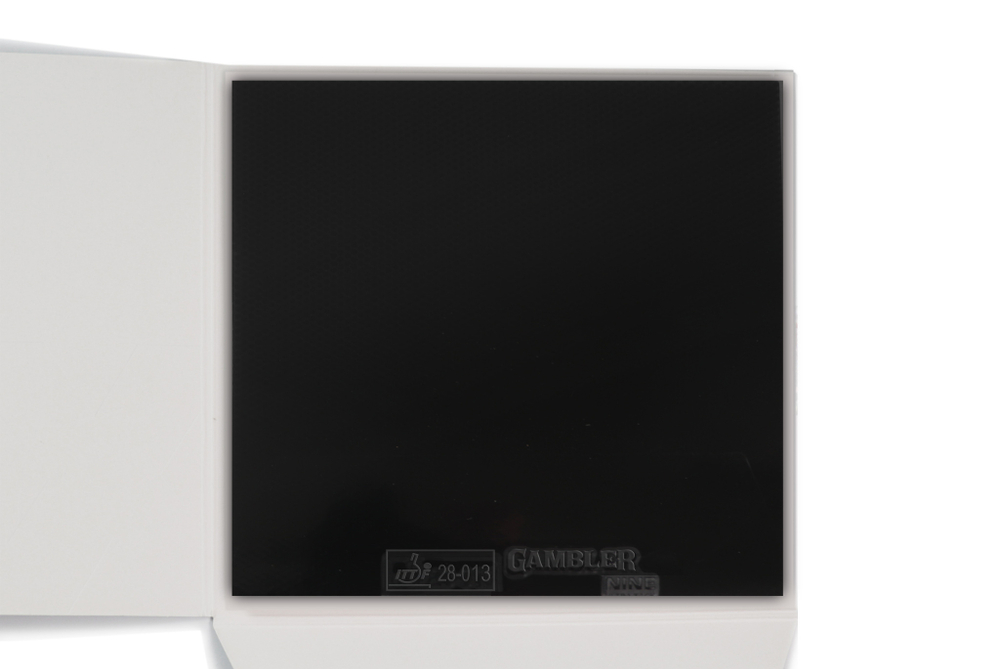 Накладка для ракетки GAMBLER NINE ULTRA TACK 2.1MM BLACK