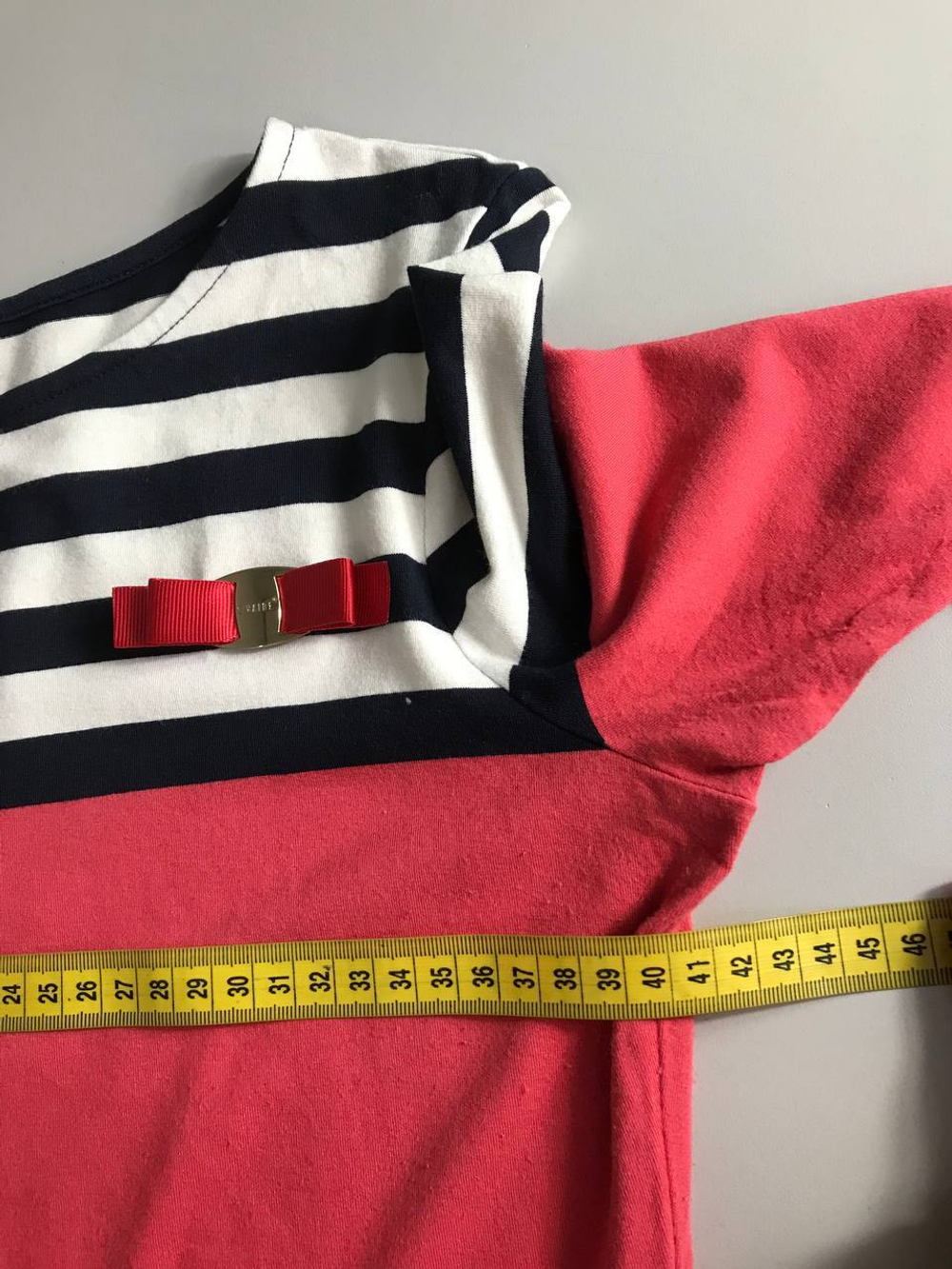 Джемпер тонкий с красивой расцветкой, визуально 44 размер