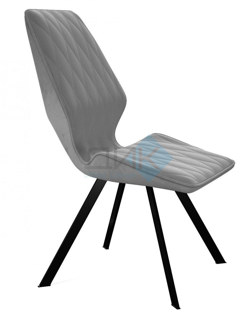 Стул DikLine 243 поворотный опоры чёрные