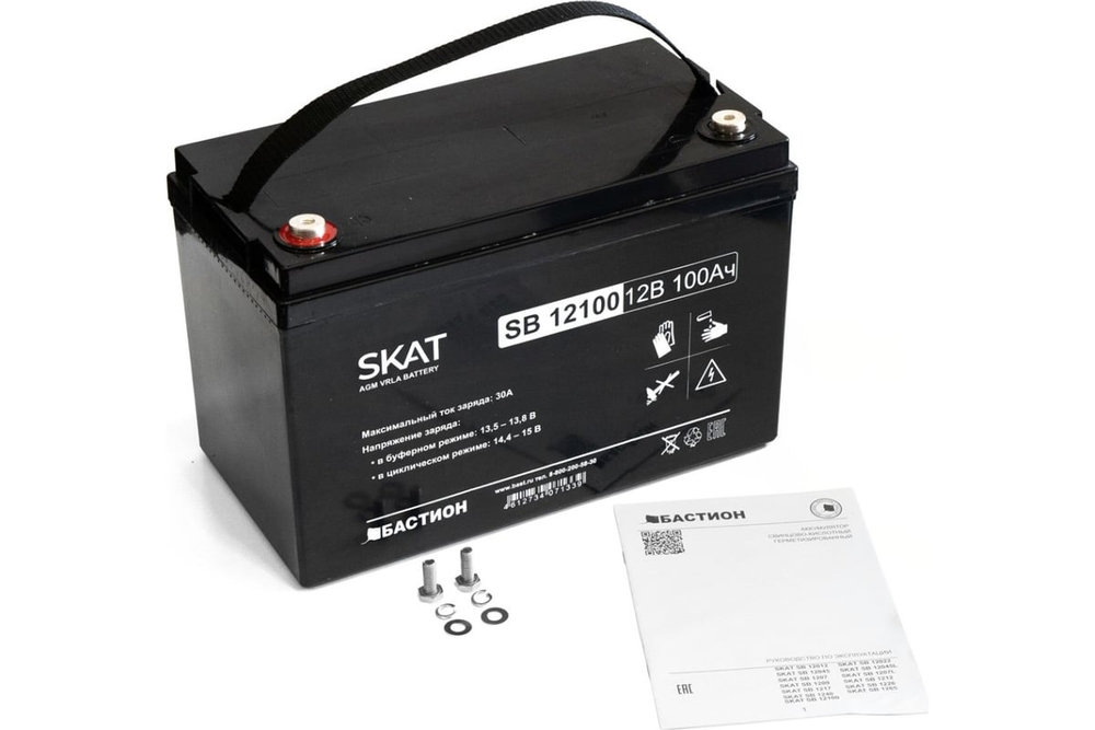 Аккумулятор свинцово-кислотный SKAT SB 12100