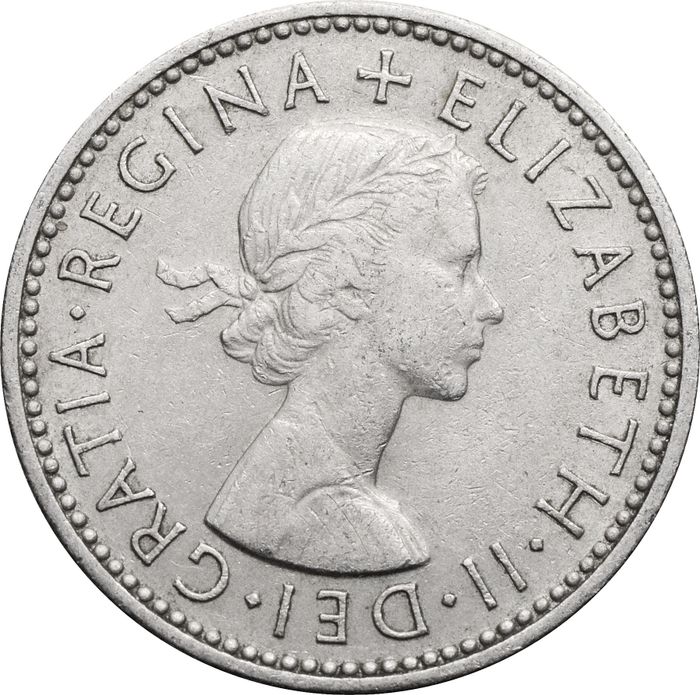 1 шиллинг 1954 Великобритания (Шотландский герб) XF
