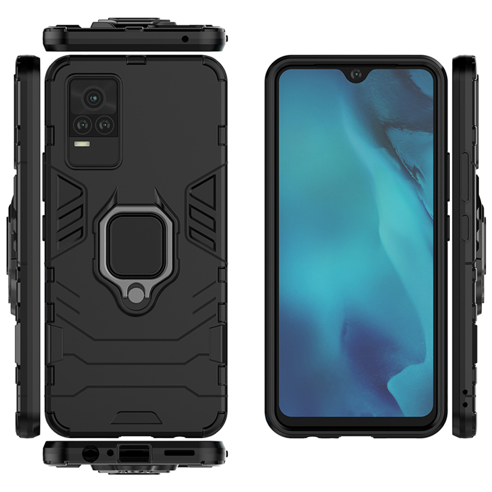 Противоударный чехол с кольцом Panther Case для Vivo V21e