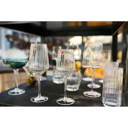 Бокал для вина 355 мл "Streak Optical" d 7,8 см h22 см P.L. - BarWare [6]