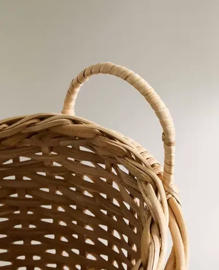 ZARA HOME ПОДВЕСНАЯ КОРЗИНА, СВЕТЛО-БЕЖЕВЫЙ