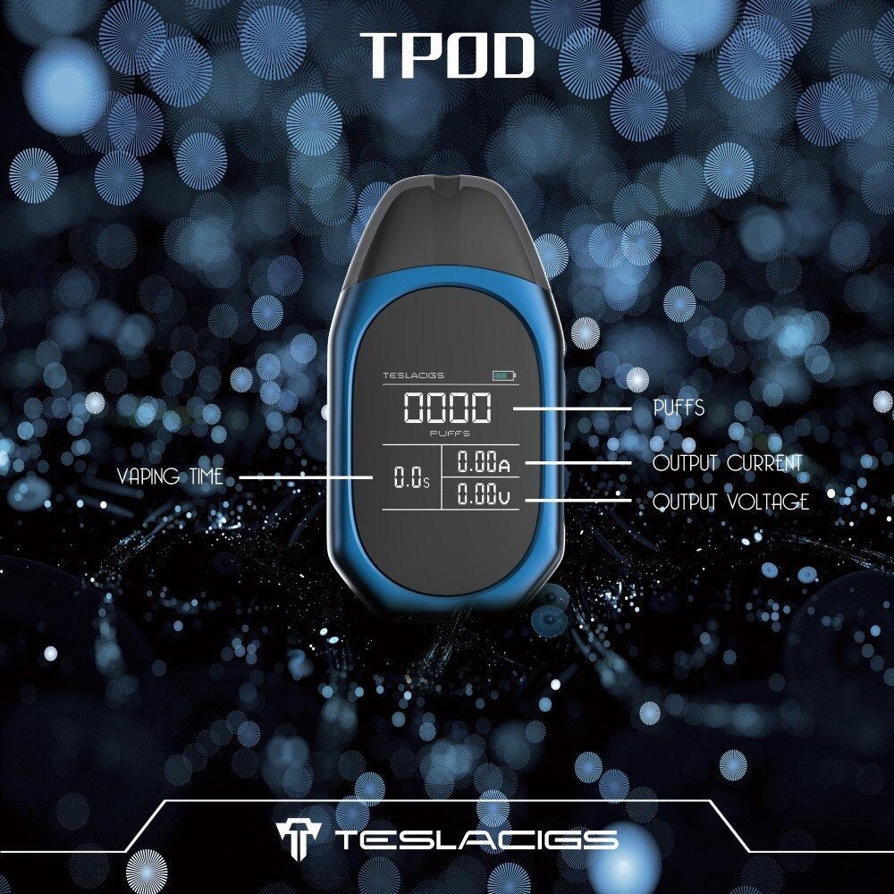 TPOD AIO Kit by Tesla 500mAh
