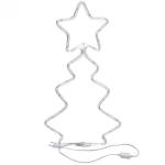 Фигура светодиодная «Оленёнок из сказки» 38*15*58 см, лампы LED, авторежим, 220V, Белый