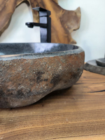 Раковина из речного камня RS-65858 50х38х15 из натурального камня