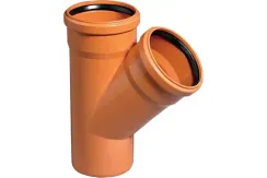 Тройник наружный Ostendorf 160мм 45 градусов 06050